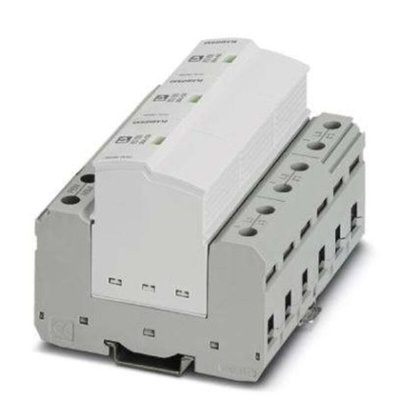 Phoenix Contact 3 Phase Surge Protector, DIN Rail Mount