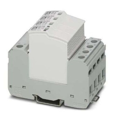 Phoenix Contact 3 Phase Surge Protector, DIN Rail Mount