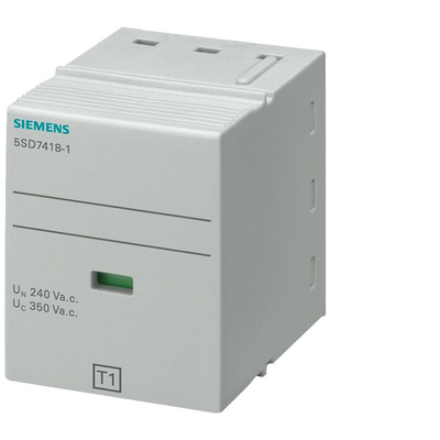 Siemens 1 Phase Surge Protector, Plug In Mount