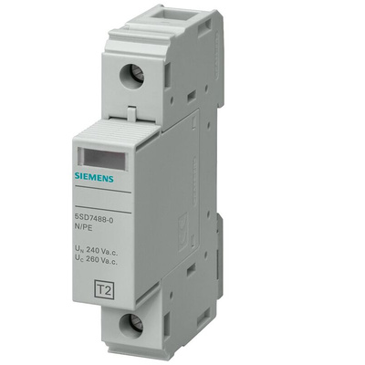 Siemens 1 Phase Surge Protector, DIN Rail Mount