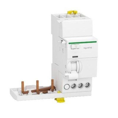 Schneider Electric Acti9 iDT40 RCCB, 40A, 3 Pole, 30mA, Type A, 400V ac