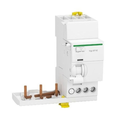 Schneider Electric Acti9 iDT40 RCCB, 40A, 3 Pole, 300mA, Type A, 400V ac