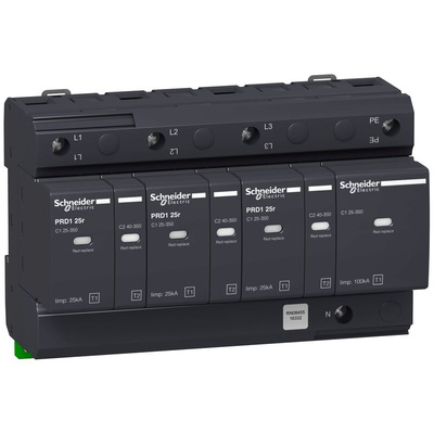 Schneider Electric Surge Arrester, 100kA, DIN Rail Mount