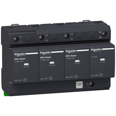 Schneider Electric Surge Arrester, DIN Rail Mount