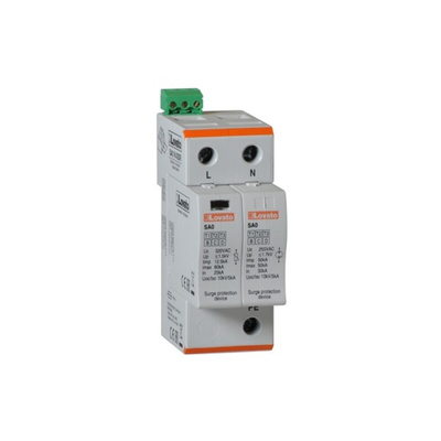 Lovato Single Phase Surge Protector, 60kA, DIN Rail Mount