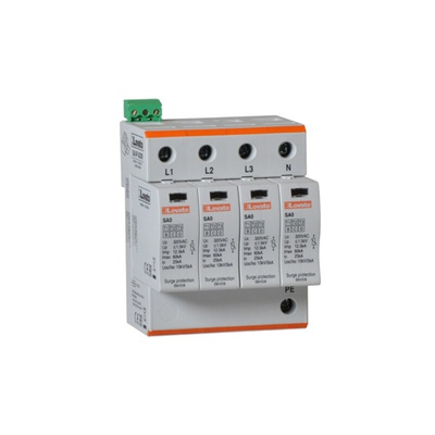 Lovato Single Phase Surge Protector, 60kA, DIN Rail Mount