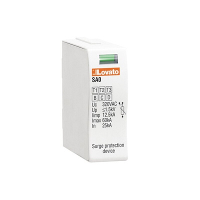 Lovato Single Phase Replacement cartridge, 50kA, DIN Rail Mount