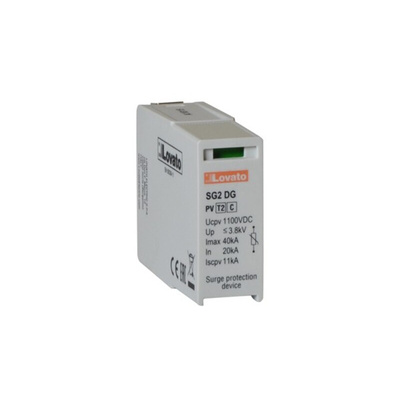 Lovato Single Phase Replacement cartridge, 40kA, DIN Rail Mount