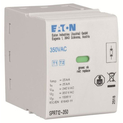 Eaton Surge Arrester, 25kA, On Base Element Mount
