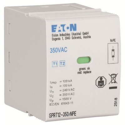 Eaton Surge Arrester, 100kA, On Base Element Mount