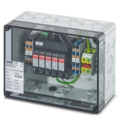 Phoenix Contact Surge Protector, 40kA, 3.7kV, DIN Rail Mount