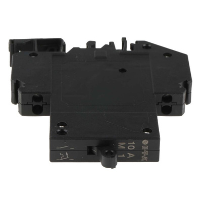 ETA Thermal Circuit Breaker - 2210 Single Pole 277, 480V Voltage Rating DIN Rail Mount, 10A Current Rating