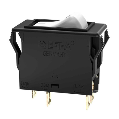 ETA Thermal Circuit Breaker - 3120 2 Pole 250V Voltage Rating Snap In, 3A Current Rating