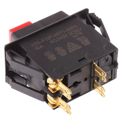 ETA Thermal Circuit Breaker - 3120 2 Pole Snap In, 10A Current Rating