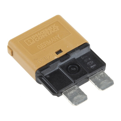 Phoenix Contact Thermal Circuit Breaker - TCP5/DC32V Single Pole 32V dc Voltage Rating, 5A Current Rating