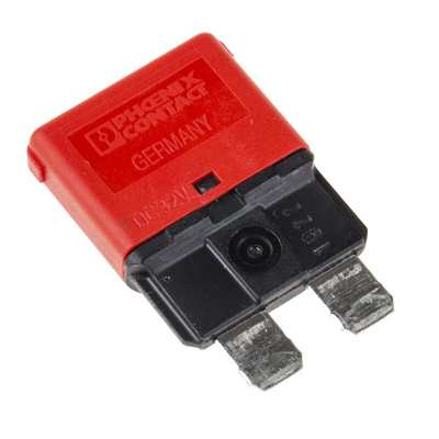 Phoenix Contact Thermal Circuit Breaker - TCP 10/DC32V Single Pole 32V dc Voltage Rating, 10A Current Rating
