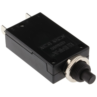 ETA Thermal Circuit Breaker - 2 5700 Single Pole 250V Voltage Rating Panel Mount, 15A Current Rating
