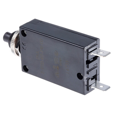 ETA Thermal Circuit Breaker - 2 5700 Single Pole 250V Voltage Rating Panel Mount, 25A Current Rating