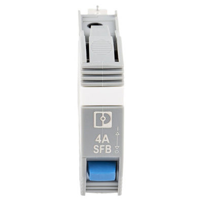 Phoenix Contact TRABTECH Thermal Circuit Breaker - CB TM1 4A SFB P Single Pole, 4A Current Rating