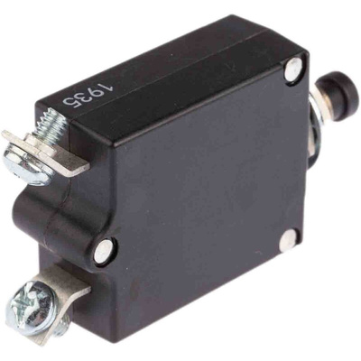 TE Connectivity Thermal Circuit Breaker - W23 Single Pole 50 V dc, 250V ac Voltage Rating, 5A Current Rating