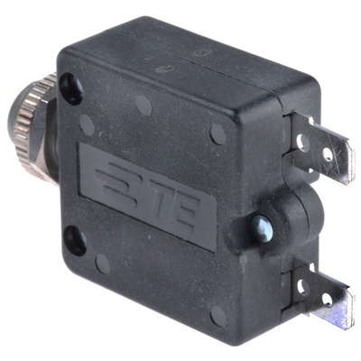 TE Connectivity Thermal Circuit Breaker - W58 Single Pole 50 V dc, 250V ac Voltage Rating, 30A Current Rating