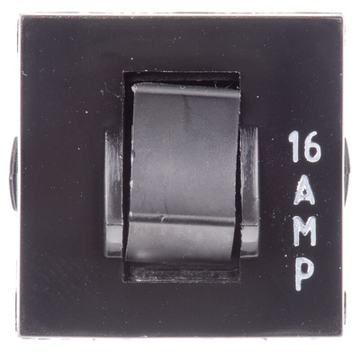 TE Connectivity Thermal Circuit Breaker - W28 Single Pole 32 V dc, 250V ac Voltage Rating, 16A Current Rating