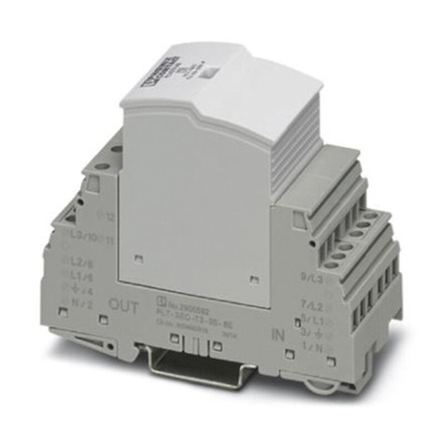 Phoenix Contact 3 Phase Surge Protector, ≤1.5kV, DIN Rail Mount