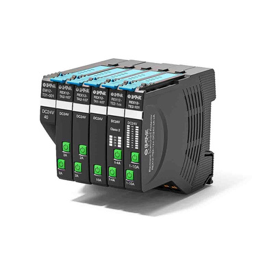 ETA Thermal Circuit Breaker - EM12-T 24V Voltage Rating DIN Rail Mount, 40A Current Rating