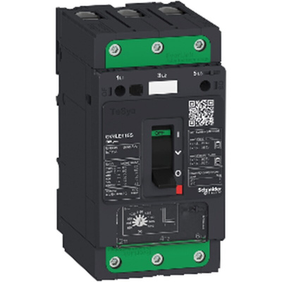 Schneider Electric TeSys Thermal Circuit Breaker - GV4LE 3 Pole 690V ac Voltage Rating, 12.5A Current Rating
