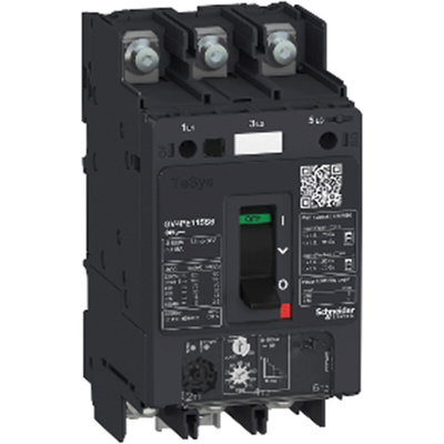 Schneider Electric TeSys Thermal Circuit Breaker - GV4PE 3 Pole 690V ac Voltage Rating, 12.5A Current Rating