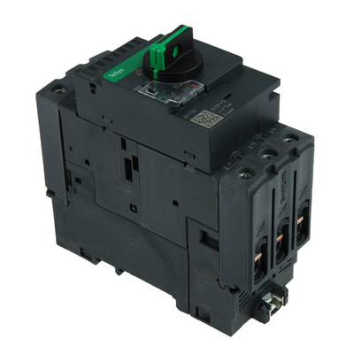 Schneider Electric TeSys Thermal Circuit Breaker - GV3P 3 Pole 690V ac Voltage Rating DIN Rail Mount, 73A Current Rating