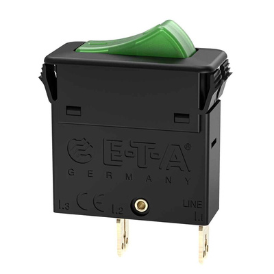 ETA Thermal Circuit Breaker - 3130 Single Pole 240V Voltage Rating Snap In, 5A Current Rating