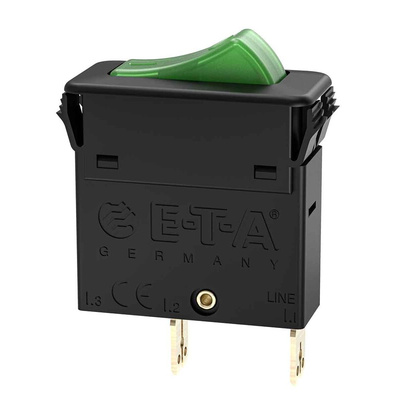 ETA Thermal Circuit Breaker - 3130 Single Pole 240V Voltage Rating Snap In, 10A Current Rating