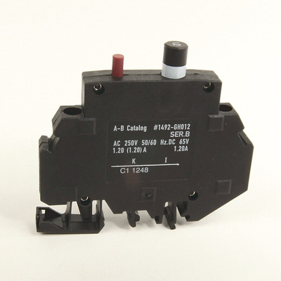 Rockwell Automation 1492-GH Supplementary Protectors Thermal Circuit Breaker - 1492-GH Single Pole 250V ac Voltage