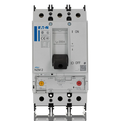 Eaton Moeller Thermal Magnetic Circuit Breaker - 3 Pole 440V ac Voltage Rating DIN Rail, 200A Current Rating