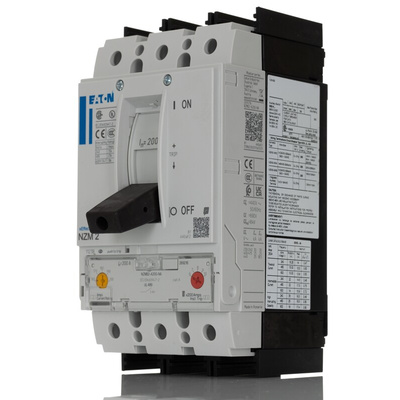 Eaton Moeller Thermal Magnetic Circuit Breaker - 3 Pole 440V ac Voltage Rating DIN Rail, 200A Current Rating