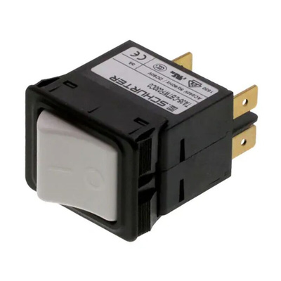 Schurter Thermal Circuit Breaker - TA35 2 Pole 240V ac Voltage Rating, 3A Current Rating