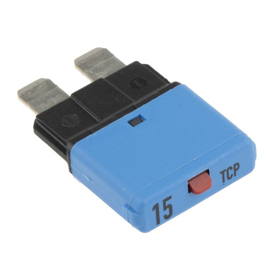 Phoenix Contact Thermal Circuit Breaker - TCP 15/DC32V Single Pole 32V dc Voltage Rating, 15A Current Rating