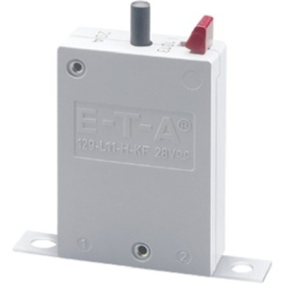 ETA Thermal Circuit Breaker - 129-L11 Single Pole 250V Voltage Rating, 8A Current Rating