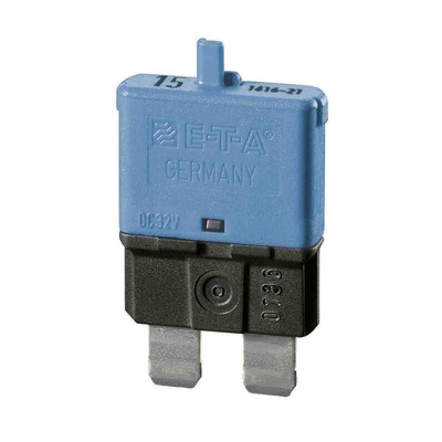 ETA Thermal Circuit Breaker - 1616 Single Pole 32V Voltage Rating, 15A Current Rating