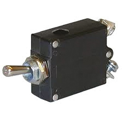 TE Connectivity Thermal Circuit Breaker - W31 Single Pole 50 V dc, 240V ac Voltage Rating, 40A Current Rating