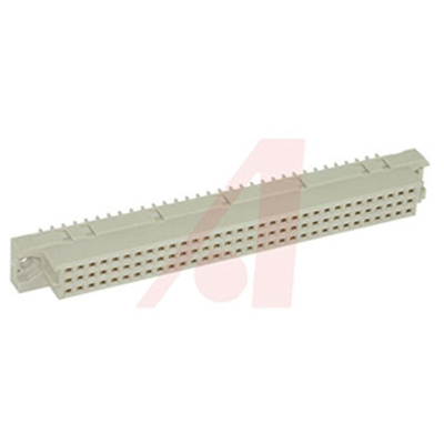 AVX, 8457 96 Way 2.54mm Pitch, Type C Class C2, 3 Row, Straight DIN 41612 Connector, Socket