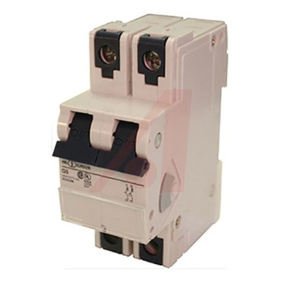 Altech Thermal Circuit Breaker - V-EA 2 Pole 277V Voltage Rating DIN Rail Mount, 0.3A Current Rating