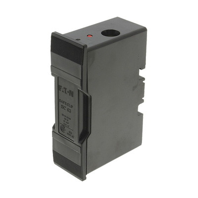 Eaton 63A Rail Mount Fuse Holder for F2 Fuse, 1P, 550V ac
