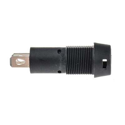 Schurter 16A Panel Mount Fuse Holder for 5 x 20mm Fuse, 1P, 250V ac