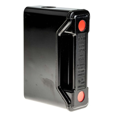 Eaton 32A Rail Mount Fuse Holder for A2 Fuse, 1P, 690V ac