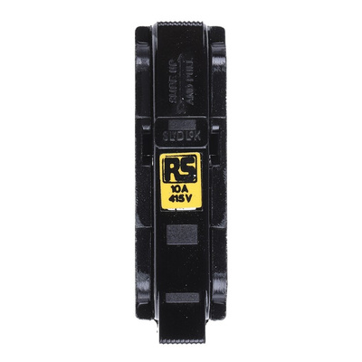 RS PRO 10A Rail Mount Fuse Holder for 6.3 x 32mm Fuse, 415V ac