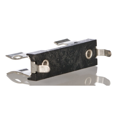 Bulgin 6.3A PCB Mount Fuse Holder for 5 x 20mm Fuse, 250V ac