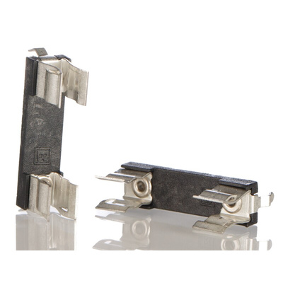 Bulgin 6.3A PCB Mount Fuse Holder for 5 x 20mm Fuse, 250V ac