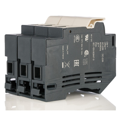 Schneider Electric 32A Rail Mount Fuse Holder for 10 x 38mm Fuse, 3P, 690V ac